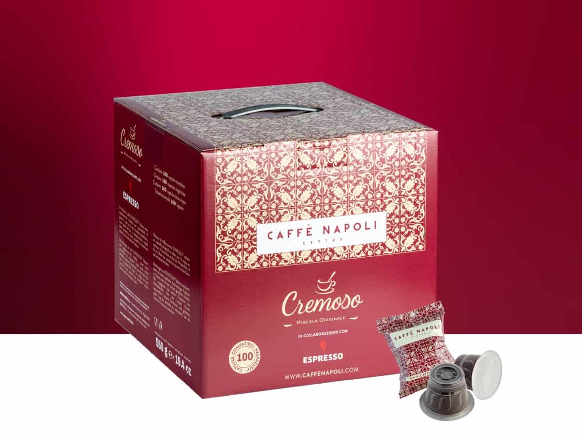 Capsule di caffè compatibili Caffè Napoli Exytus